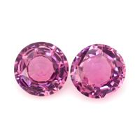4.39&nbsp;Ct.Tw.Total Carat Weight Pink Sapphire Pair from Madagascar Video