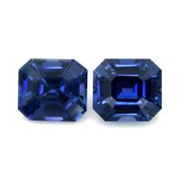 12.30&nbsp;Ct.Tw.Total Carat Weight Blue Sapphire Pair from Ceylon (Sri Lanka) Video