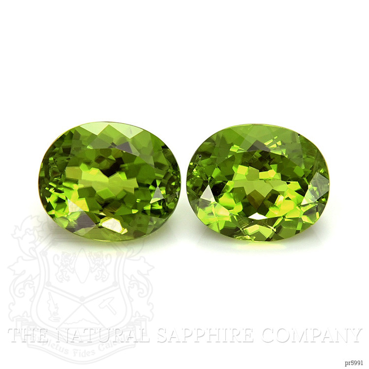 16.18 Ct.Tw. Peridot Pair from Pakistan