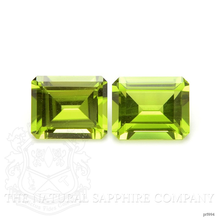 9.65 Ct.Tw. Peridot Pair from Pakistan