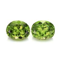 15.51&nbsp;Ct.Tw.Total Carat Weight Peridot Pair from Pakistan Video
