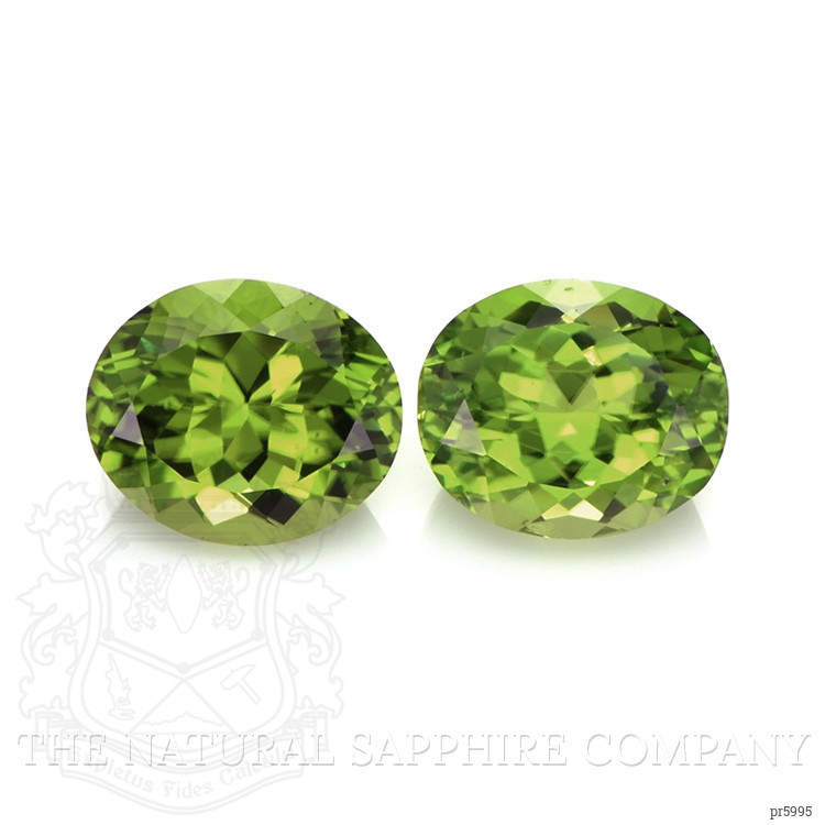 15.51 Ct.Tw. Peridot Pair from Pakistan