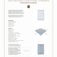 9.60 Ct.Tw.Total Carat Weight Peridot Pair from Pakistan 3 D Scan Report