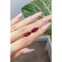 5.75 Ct.Tw.Total Carat Weight Tourmaline Pair from Brazil Life Style