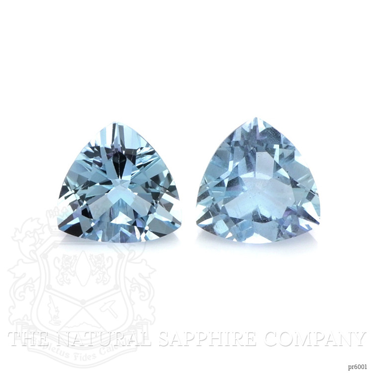 2.87 Ct.Tw. Aquamarine Pair from Brazil