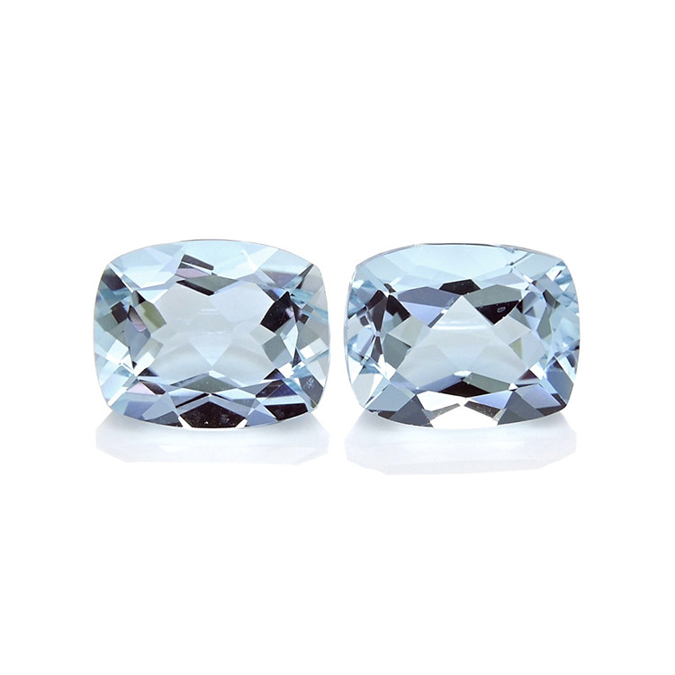 5.40 Ct.Tw. Aquamarine Pair from Brazil