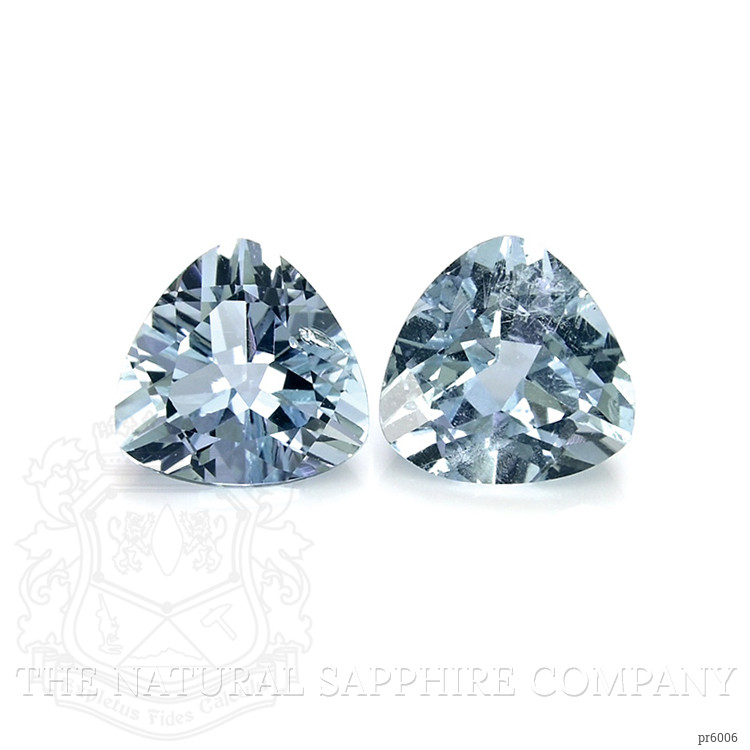 2.42 Ct.Tw. Aquamarine Pair from Brazil