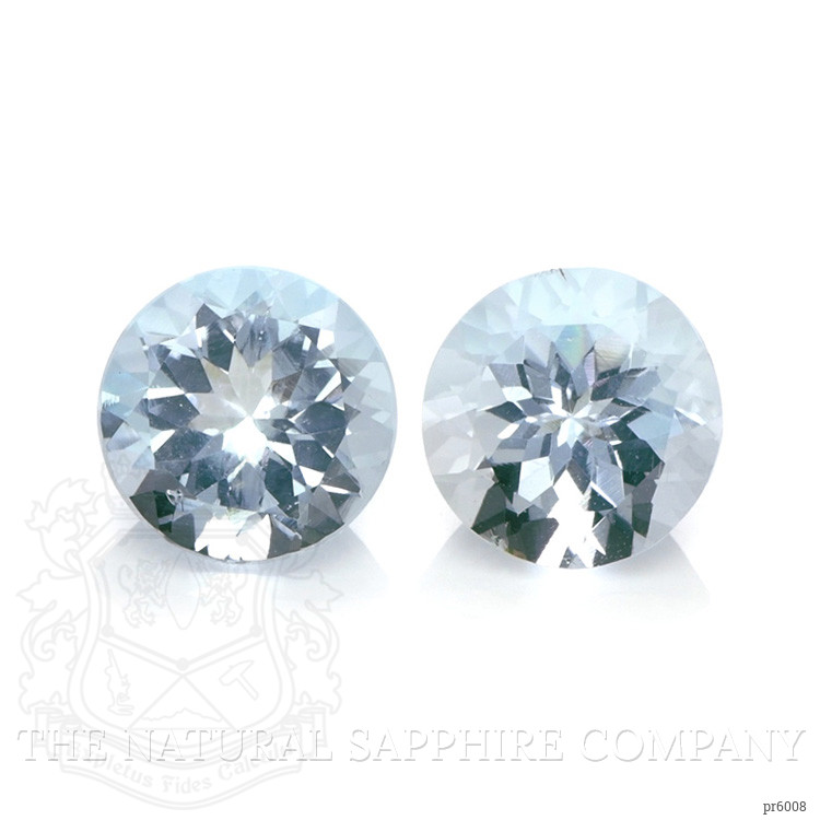 6.70 Ct.Tw. Aquamarine Pair from Brazil
