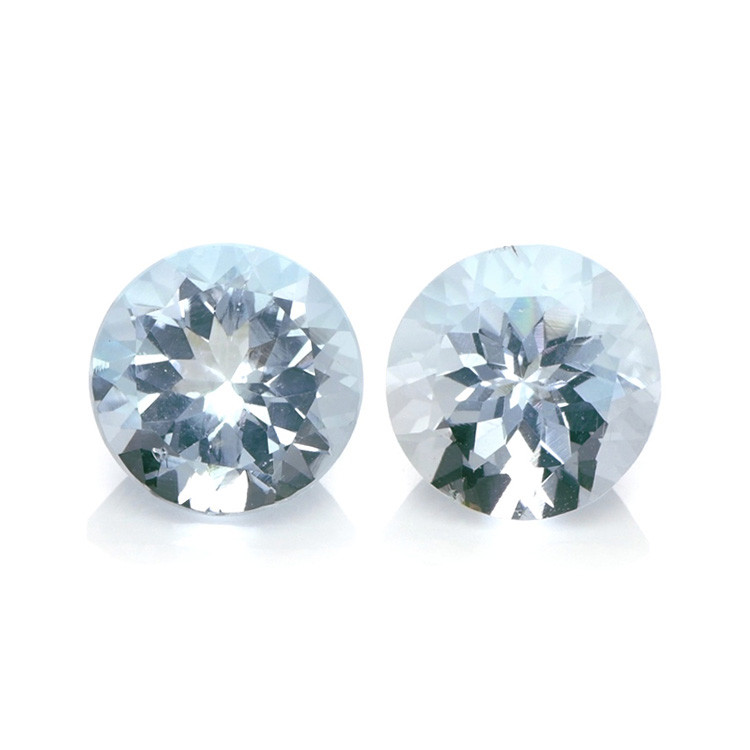 6.70 Ct.Tw. Aquamarine Pair from Brazil