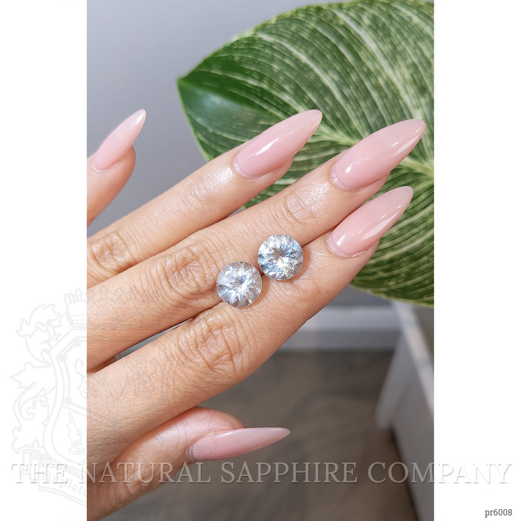 6.70 Ct.Tw. Aquamarine Pair from Brazil