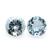 4.53 Ct.Tw.Total Carat Weight Aquamarine Pair from Brazil Video
