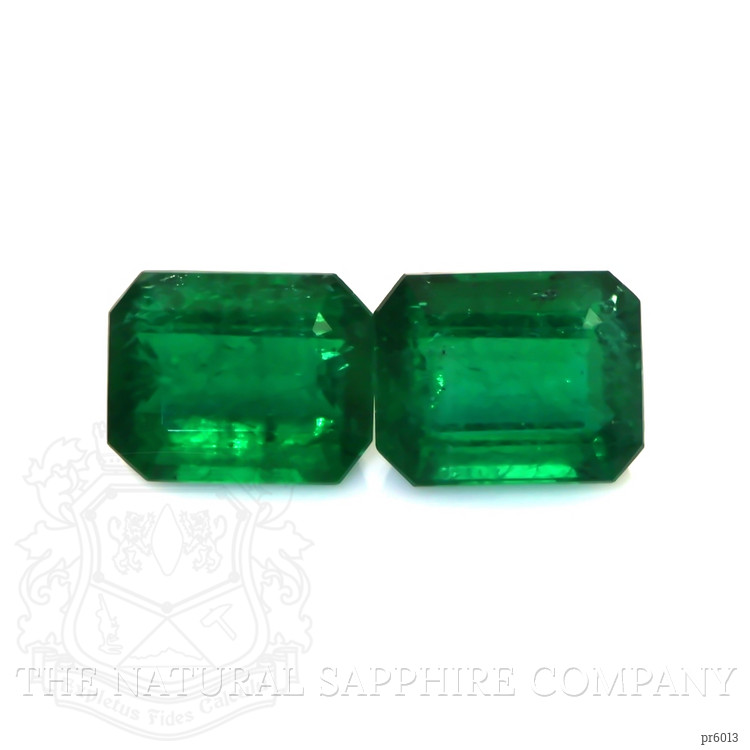 6.73 Ct.Tw. Emerald Pair from Zambia