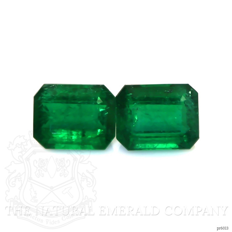 6.73 Ct.Tw. Emerald Pair from Zambia