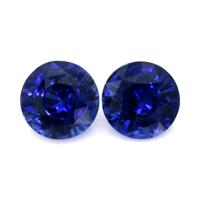 3.69&nbsp;Ct.Tw.Total Carat Weight Blue Sapphire Pair from Ceylon (Sri Lanka) Video