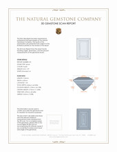 4.00&nbsp;Ct.Tw.Total Carat Weight Spinel Pair from Burma (Myanmar) 3 D Scan Report