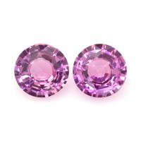 2.64&nbsp;Ct.Tw.Total Carat Weight Pink Sapphire Pair from Ceylon (Sri Lanka) Video