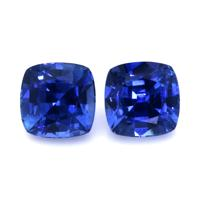 4.78&nbsp;Ct.Tw.Total Carat Weight Blue Sapphire Pair from Ceylon (Sri Lanka) Video