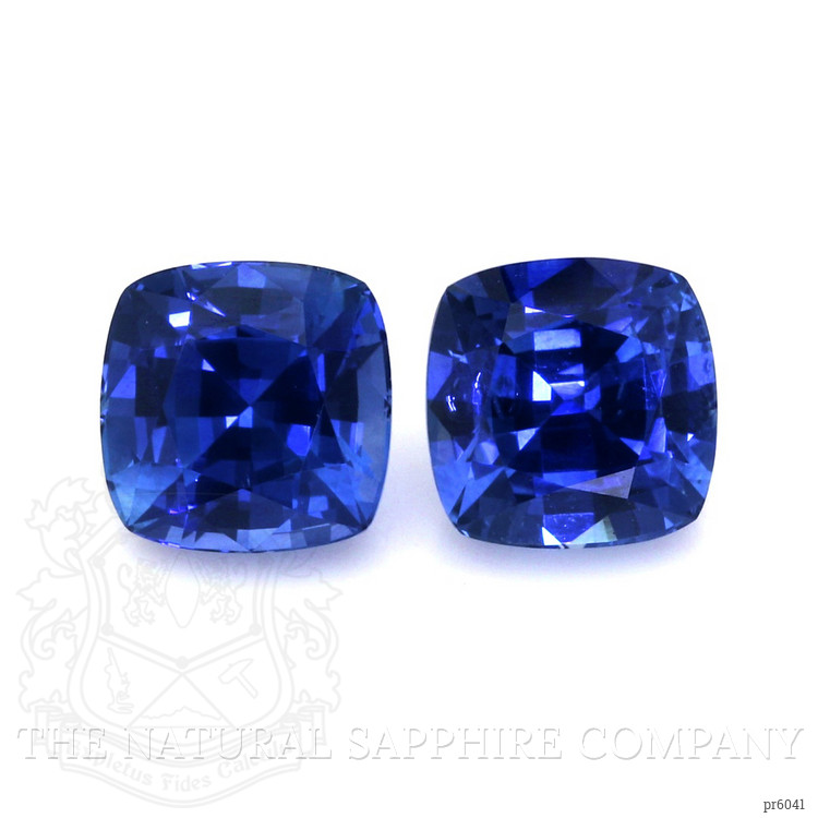 4.78 Ct.Tw. Blue Sapphire Pair from Ceylon (Sri Lanka)