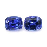 1.71&nbsp;Ct.Tw.Total Carat Weight Blue Sapphire Pair from Ceylon (Sri Lanka) Video