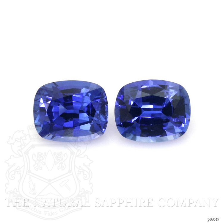 1.71 Ct.Tw. Blue Sapphire Pair from Ceylon (Sri Lanka)
