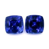 1.90&nbsp;Ct.Tw.Total Carat Weight Blue Sapphire Pair from Ceylon (Sri Lanka) Video