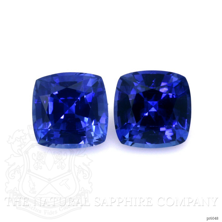 1.90 Ct.Tw. Blue Sapphire Pair from Ceylon (Sri Lanka)