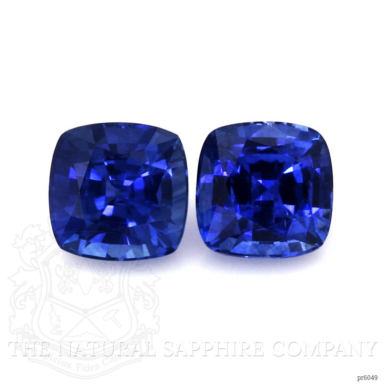 2.72 Ct.Tw. Blue Sapphire Pair from Ceylon (Sri Lanka)