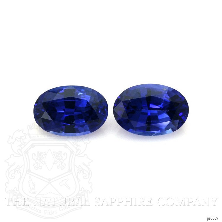 1.39 Ct.Tw. Blue Sapphire Pair from Ceylon (Sri Lanka)