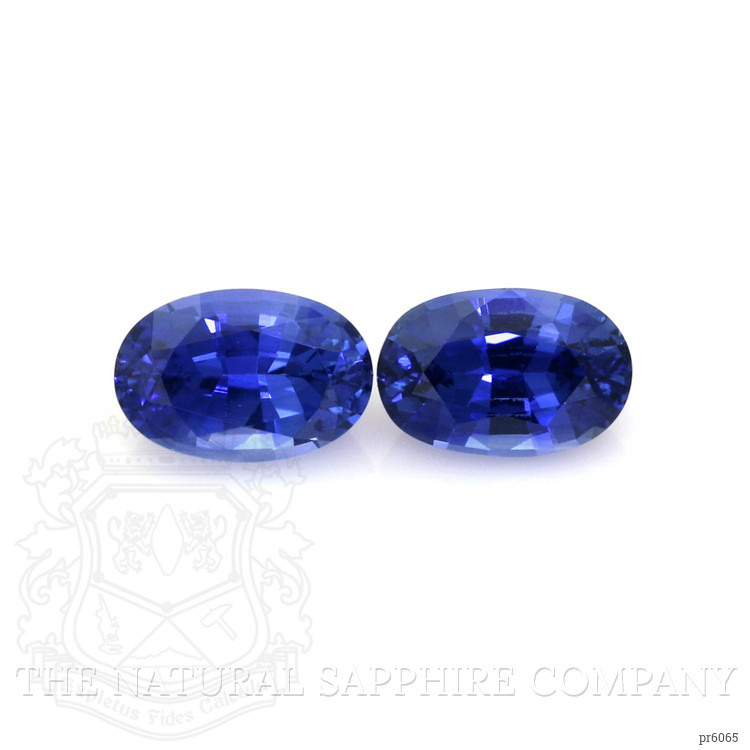 1.23 Ct.Tw. Blue Sapphire Pair from Ceylon (Sri Lanka)