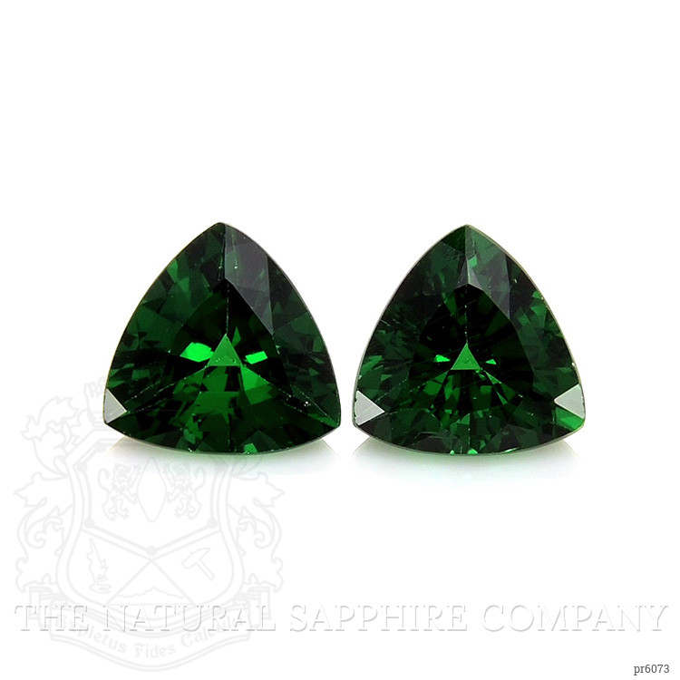 1.53 Ct.Tw. Tsavorite Garnet Pair from Tanzania