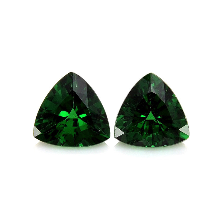 1.53 Ct.Tw. Tsavorite Garnet Pair from Tanzania