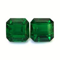 6.06 Ct.Tw.Total Carat Weight Emerald Pair from Afghanistan Video