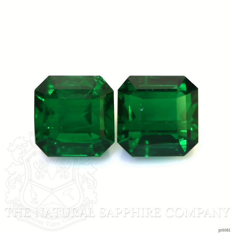 6.06 Ct.Tw. Emerald Pair from Afghanistan