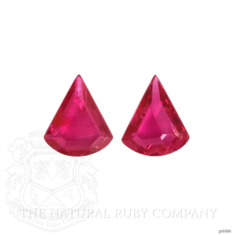 1.13 Ct.Tw. Ruby Pair from Mozambique