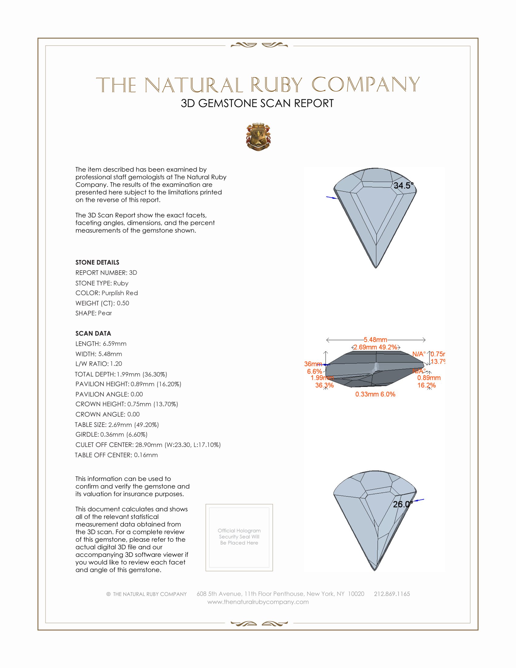 1.13 Ct.Tw. Ruby Pair from Mozambique