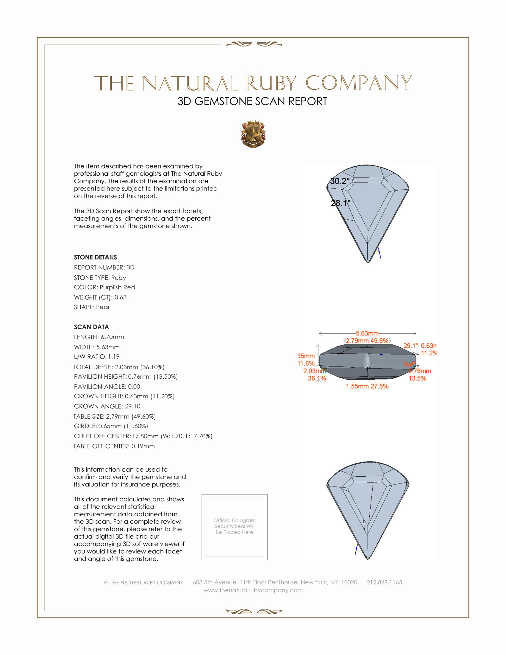 1.13 Ct.Tw. Ruby Pair from Mozambique