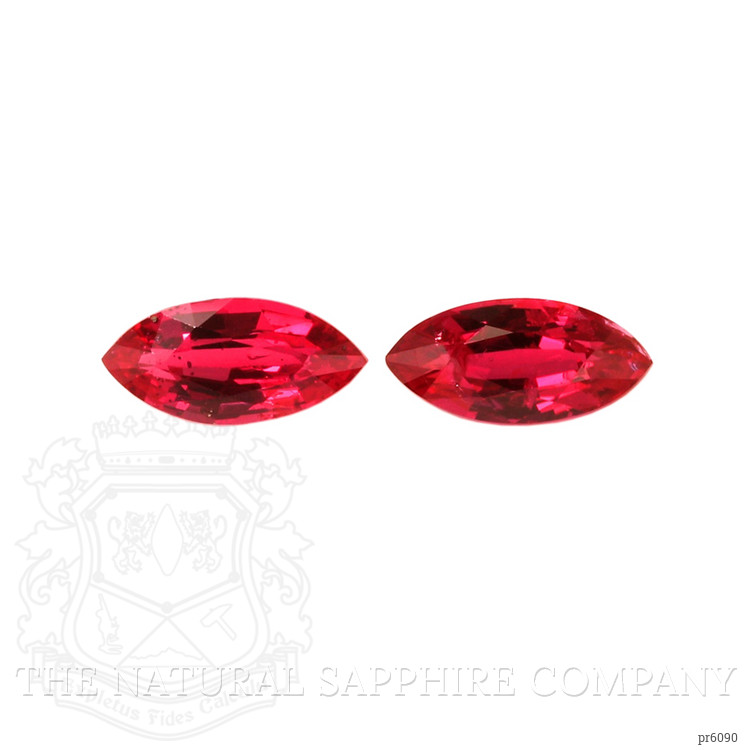 1.91 Ct.Tw. Ruby Pair from Mozambique