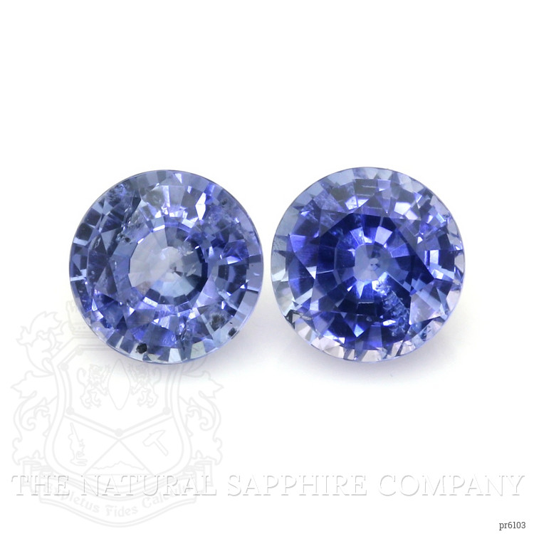 5.07 Ct.Tw. Blue Sapphire Pair from Ceylon (Sri Lanka)