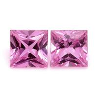 0.71&nbsp;Ct.Tw.Total Carat Weight Pink Sapphire Pair from Ceylon (Sri Lanka) Video