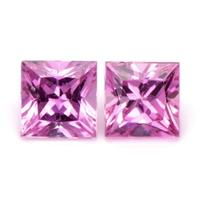 0.76&nbsp;Ct.Tw.Total Carat Weight Pink Sapphire Pair from Ceylon (Sri Lanka) Video