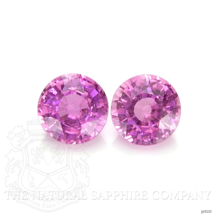 1.06 Ct.Tw. Pink Sapphire Pair from Ceylon (Sri Lanka)