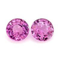 0.98&nbsp;Ct.Tw.Total Carat Weight Pink Sapphire Pair from Ceylon (Sri Lanka) Video