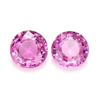 1.27&nbsp;Ct.Tw.Total Carat Weight Pink Sapphire Pair from Ceylon (Sri Lanka) Video