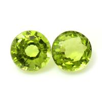 1.92 Ct.Tw.Total Carat Weight Peridot Pair from Pakistan Video