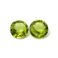 2.02 Ct.Tw.Total Carat Weight Peridot Pair from Pakistan Video