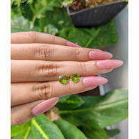 2.02&nbsp;Ct.Tw.Total Carat Weight Peridot Pair from Pakistan Life Style