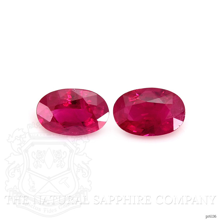 0.99 Ct.Tw. Ruby Pair from Mozambique