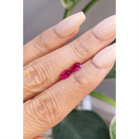 0.99 Ct.Tw.Total Carat Weight Ruby Pair from Mozambique Life Style