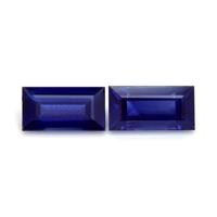 0.97&nbsp;Ct.Tw.Total Carat Weight Blue Sapphire Pair from Ceylon (Sri Lanka) Video