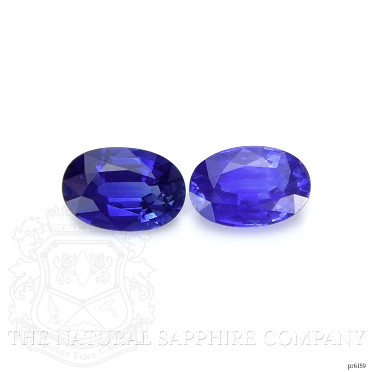 1.16 Ct.Tw. Blue Sapphire Pair from Ceylon (Sri Lanka)